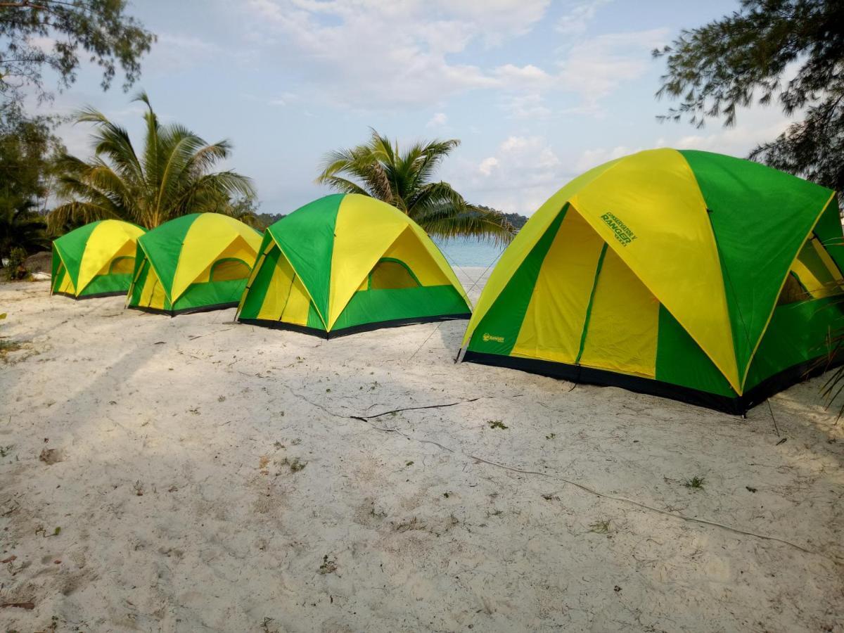 Kaoh Touch Sandbank Restaurant & Camping Koh Rong מראה חיצוני תמונה