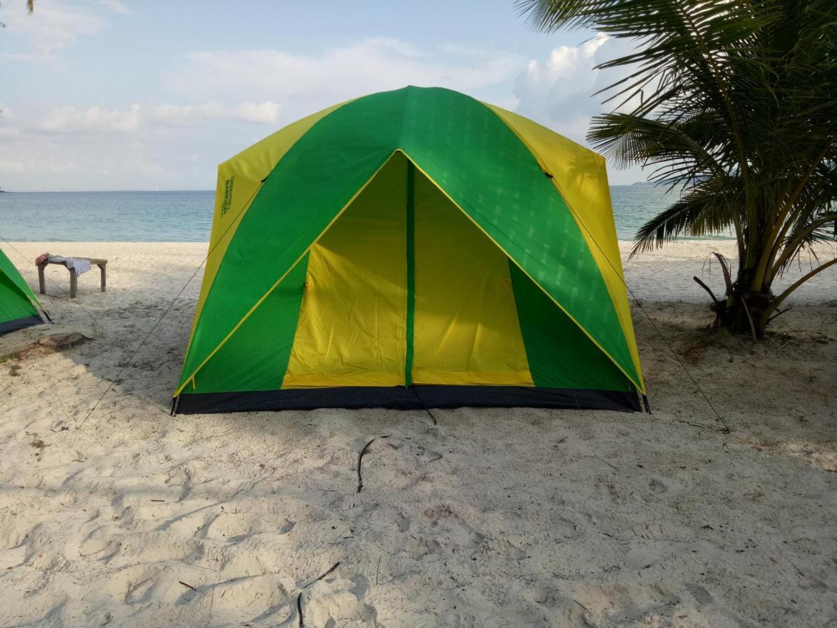 Kaoh Touch Sandbank Restaurant & Camping Koh Rong מראה חיצוני תמונה